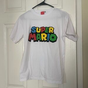 Super Mario logo tee